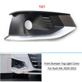 Front Bumper Fog Light Grille Cover Trim For Audi A4L 2020 2021 2022 Right Side