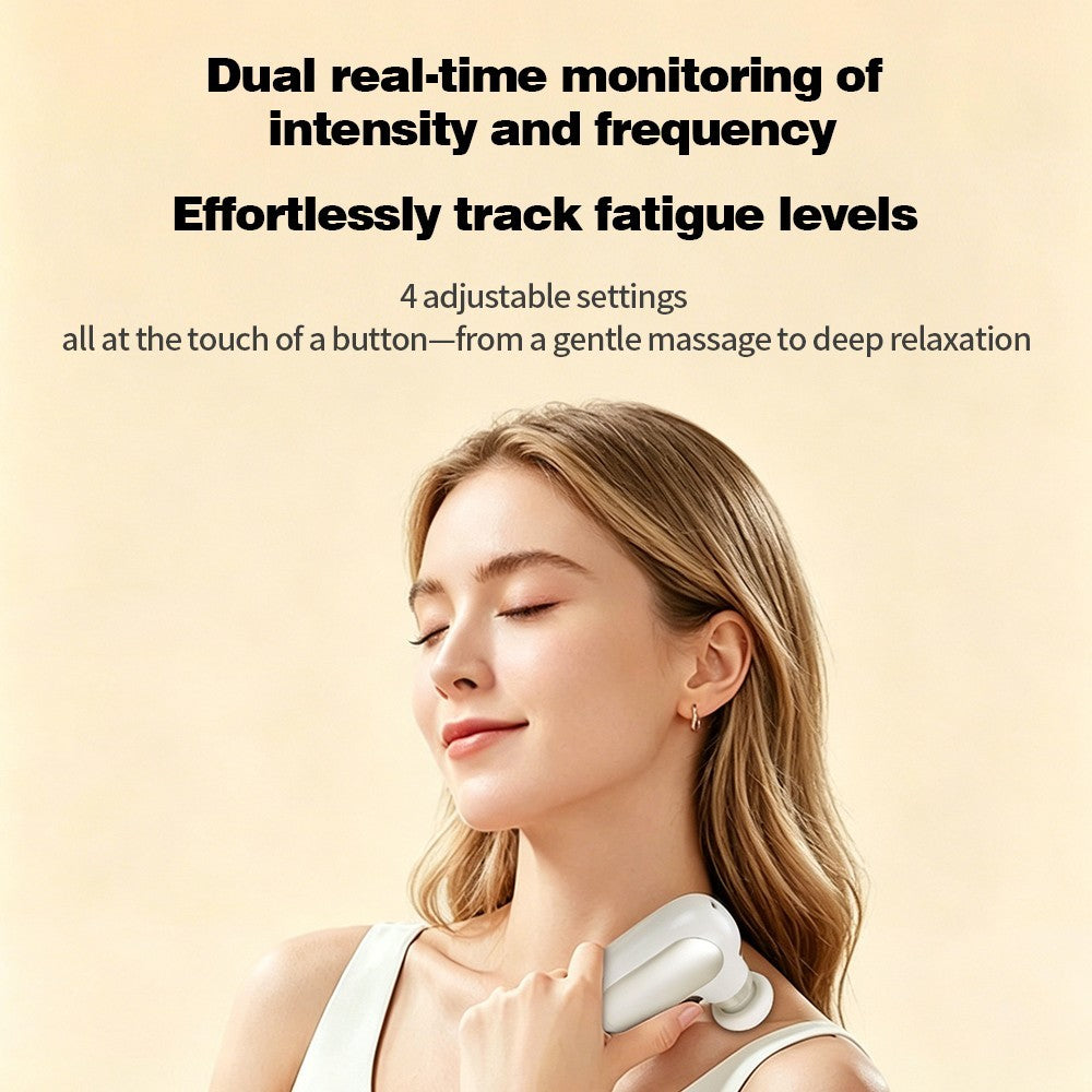 Pocket Size Fascia Gun, Multi Speed Deep Muscle Massager for Neck Shoulder Leg