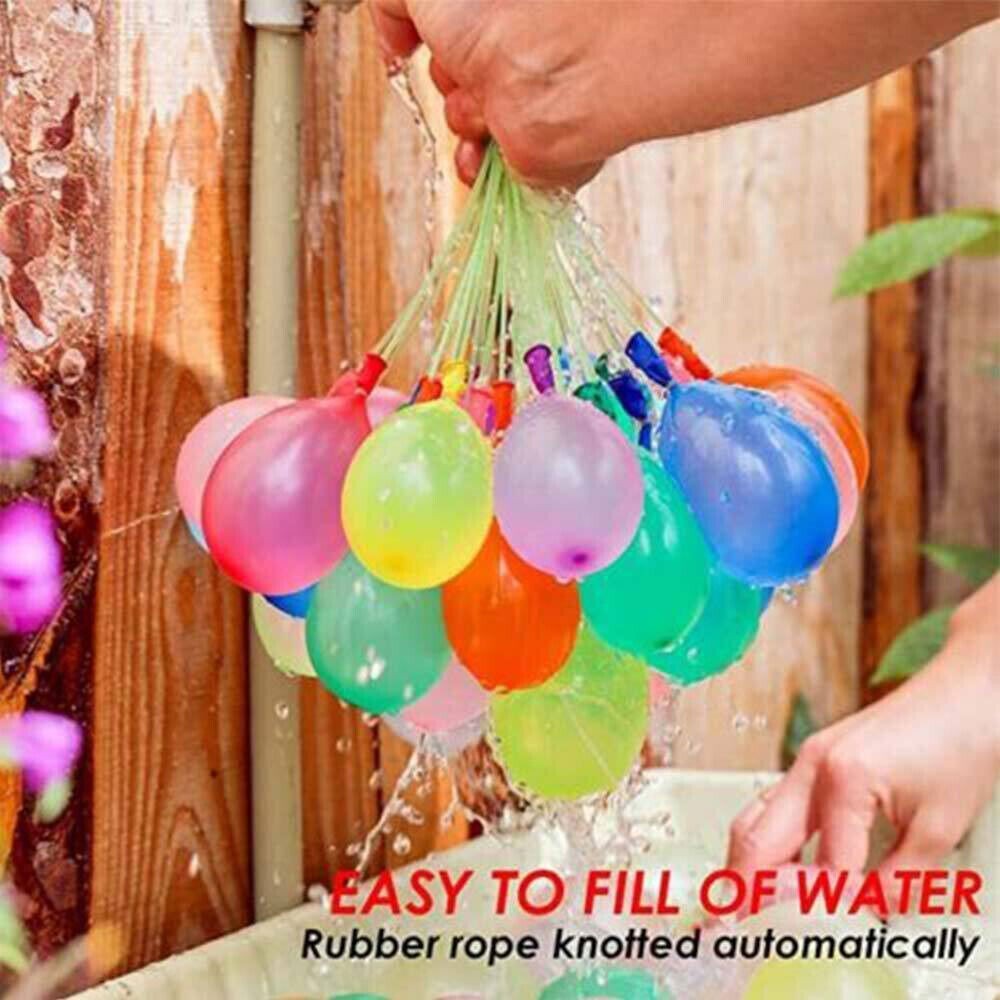 666 Self Sealing Water Balloons Fast Fill 60 Seconds Garden Party Summer Toy