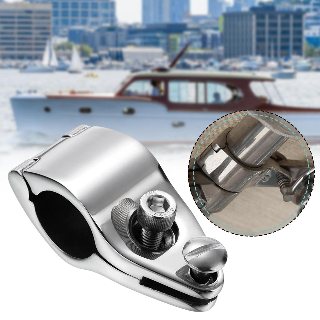 Boat Bimini Top Jaw Slide Clamp Practical Hardware Marine Canopy Tube Clamp