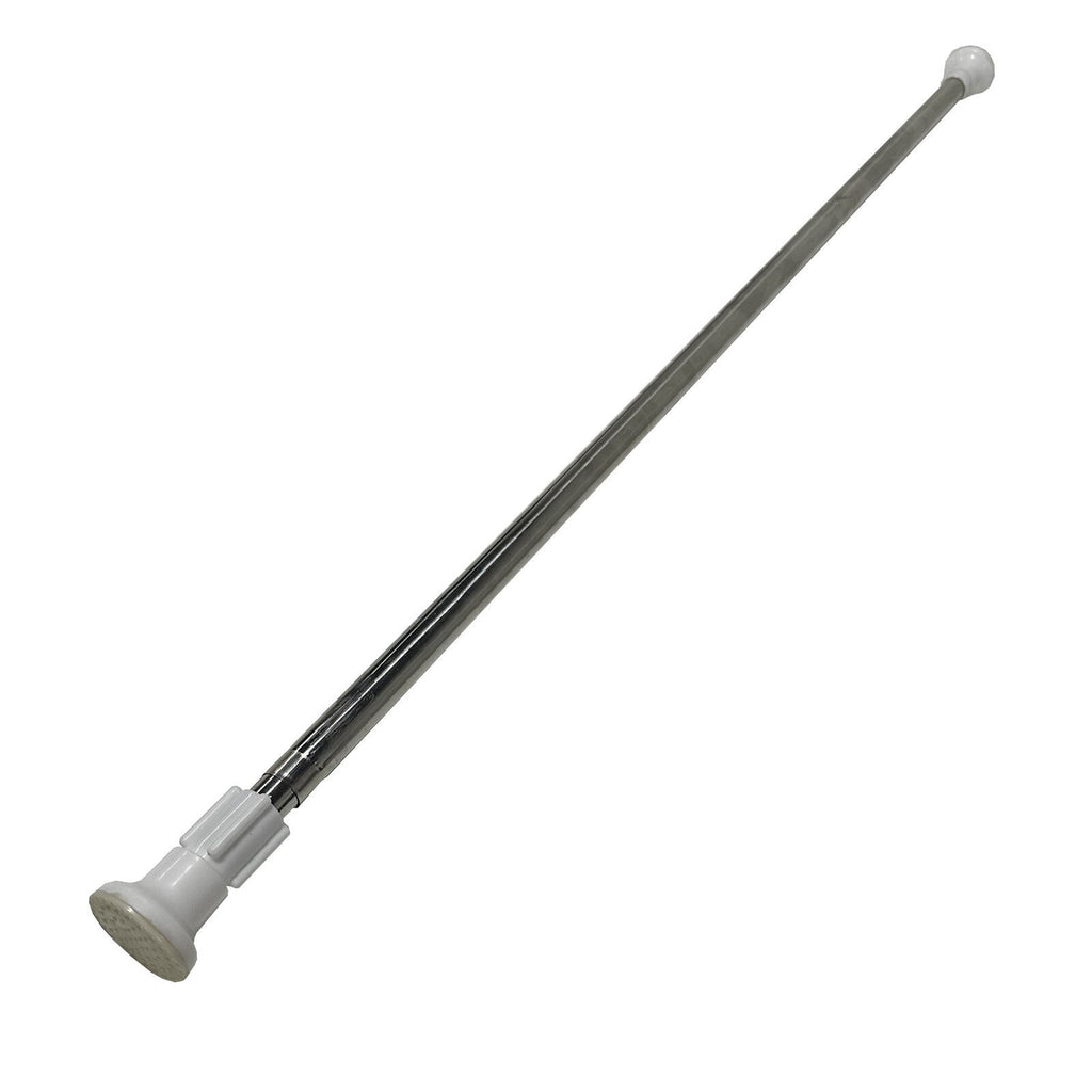 Heavy Duty Extendable Telescopic Shower Curtain Pole Rail Rod Bath Door Window