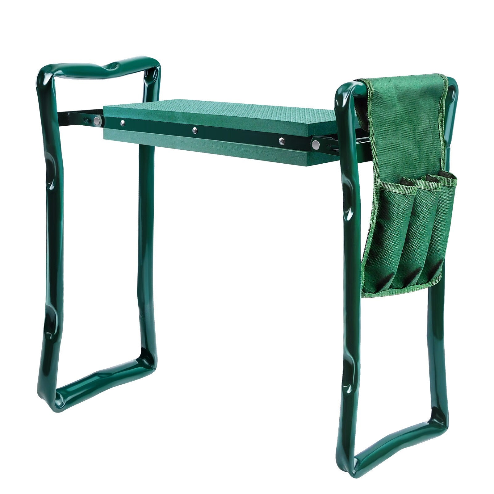FOLDING PORTABLE KNEE PAD GARDEN KNEELER FOAM CHAIR SEAT PADDED STOOL FREE BAG