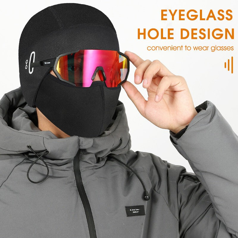WEST BIKING Winter Balaclava Warm Fleece Mask Skull Cap Helmet Liner Cycling Hat