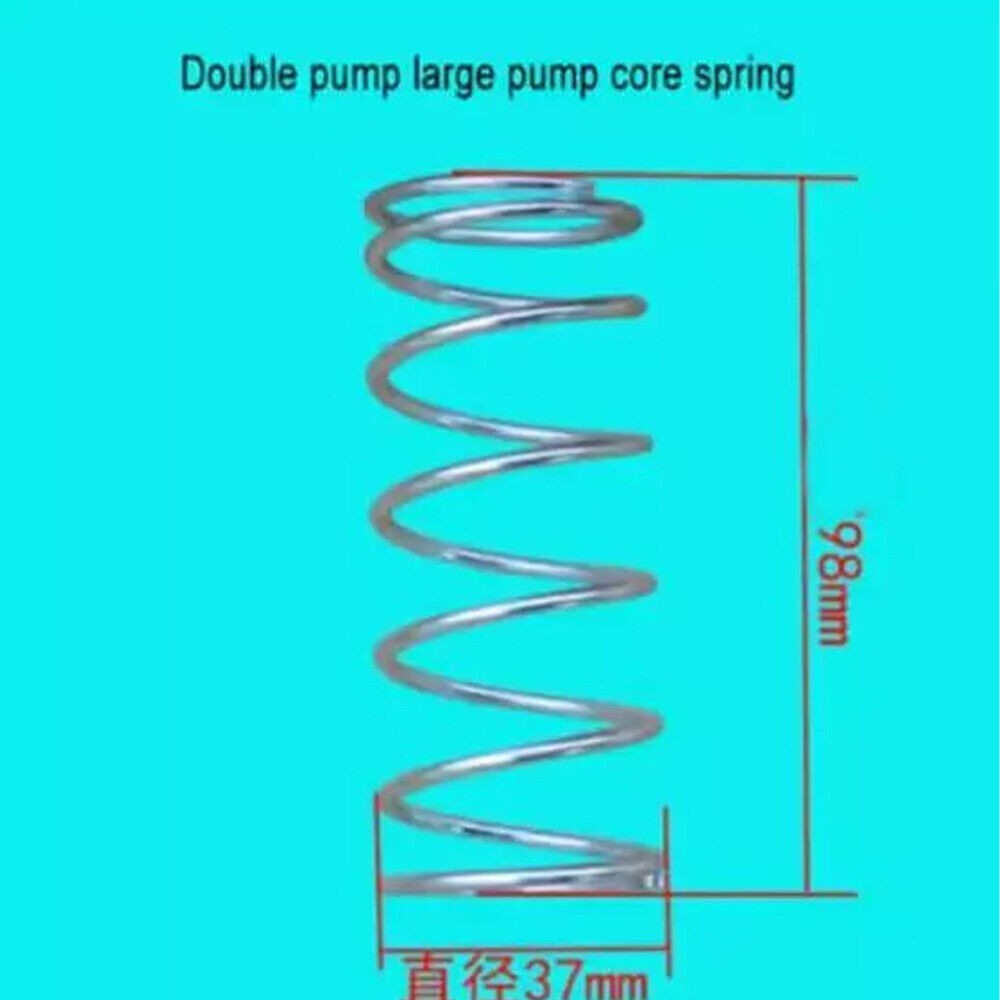 2Set Jack Plunger Kit Horizontal Double Pump 3 T With Spring Jack Spare Parts