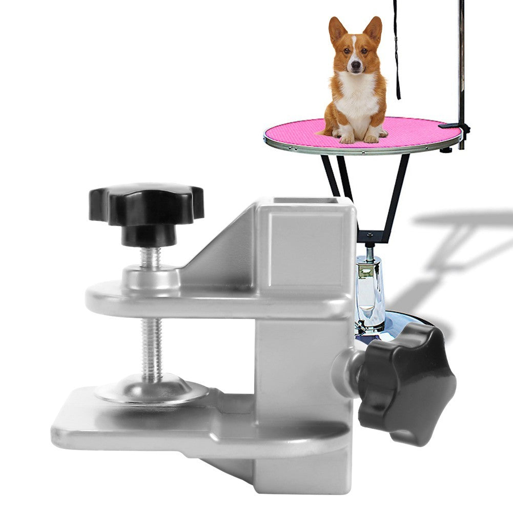 (23*23mm)Pet Grooming Table Clamp On Accessory Aluminium Alloy Fixture Fix SG .