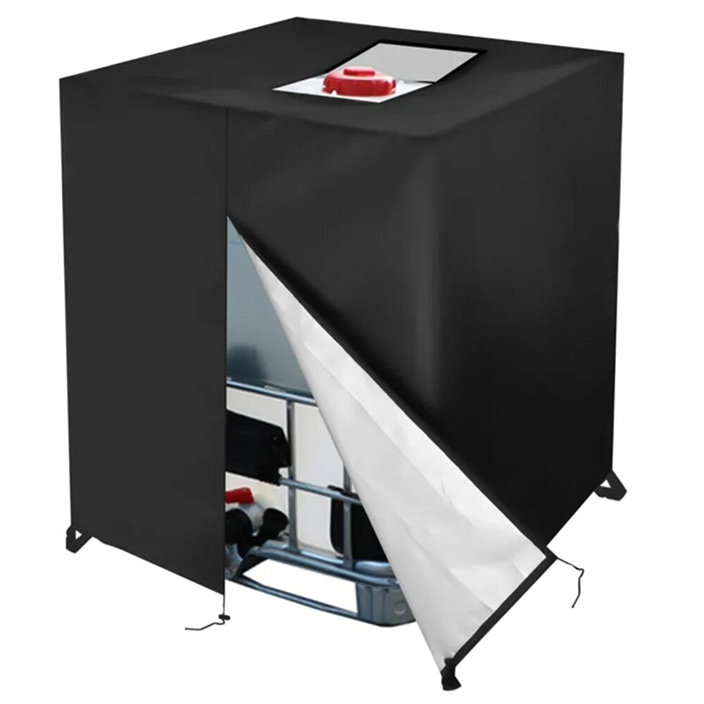 Heavy Duty Rain Sun UV Protective Hood Cover for Water Tank 1000 L IBC Container