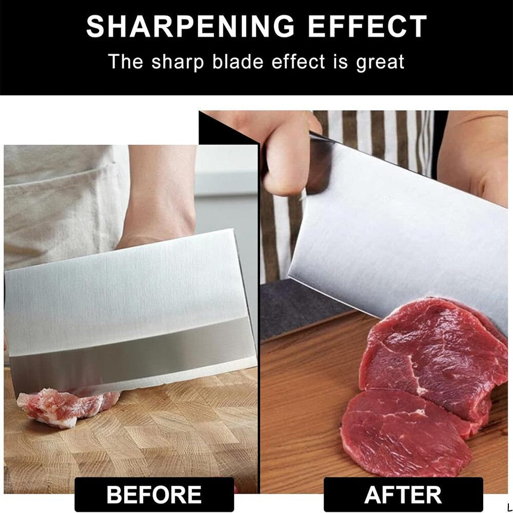 5in1 Electric Knife Sharpener System with Straight Blade Diamond Knife Sharpener