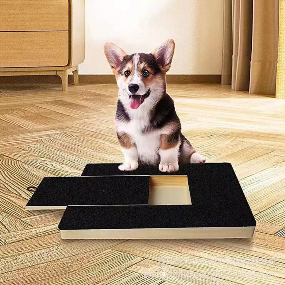 Dog Scratch Pad For Nails Double Sided Scratch Board For Dog