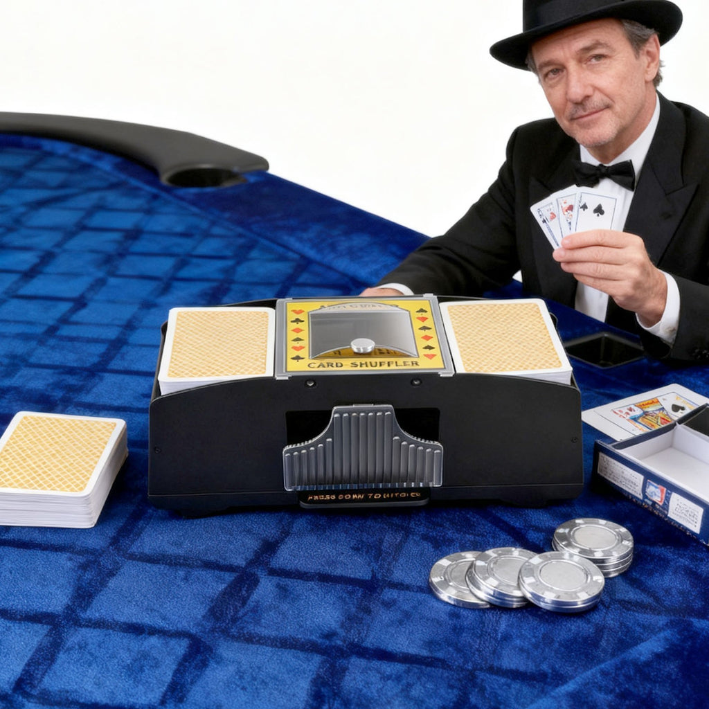 Deck Automatic Cards Shuffler Electronic Casino Poker Card Shuffling Machine