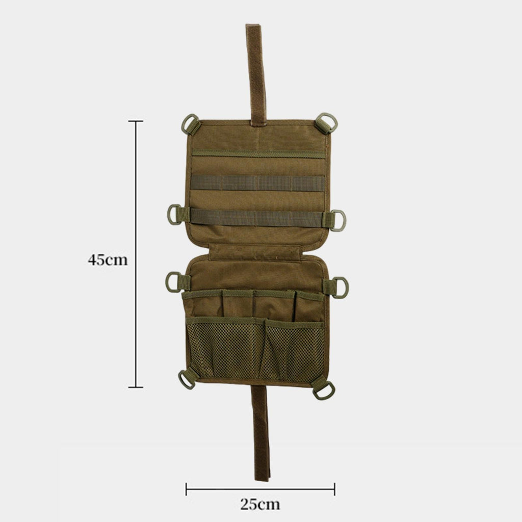 Camping Chair Armrest Bag 600D Oxford Cloth Multifunctional Cover Type Chair