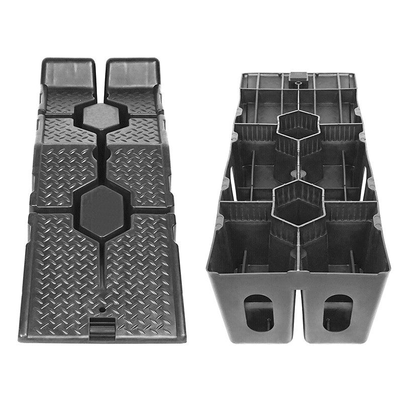 2pcs Heavy Duty Car Lift Lifting Ramps 33cm Extra Wide Universal UK 2026