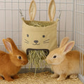 Guinea Pig Feeder Forage Bag Rabbit Feeder Pet Accessory Feeding Bag Hay Feeder