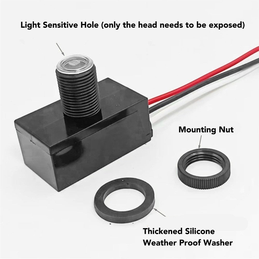 Multifunctional Photoelectric Switch for Outdoor Lighting Fixtures Sensor