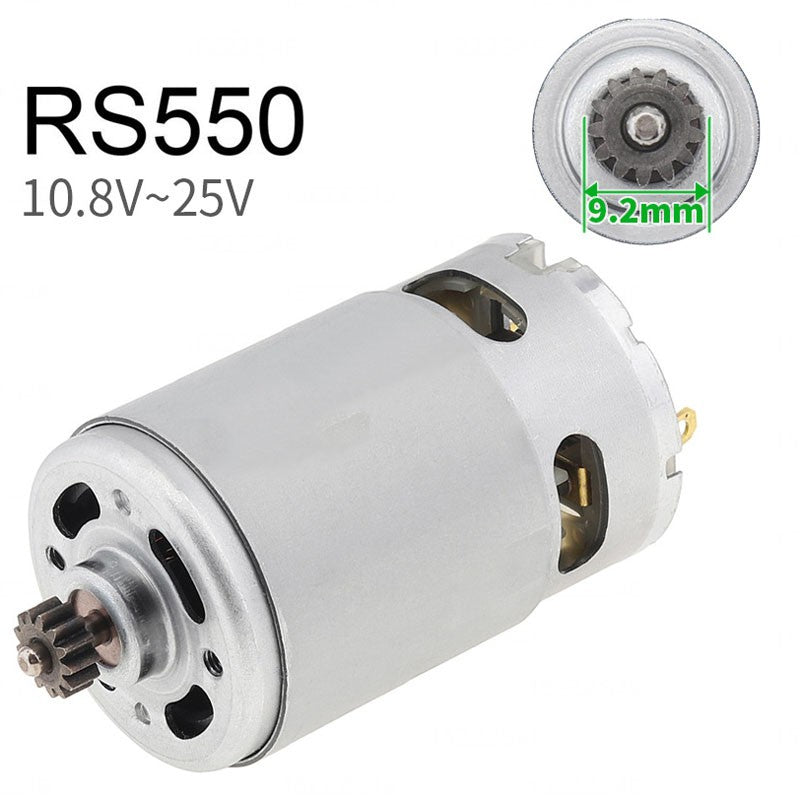 UK RS550 Motor 13-Tooth Replace For BOSCH Cordless Drill GSB/GSR120-LI 18V.Spare
