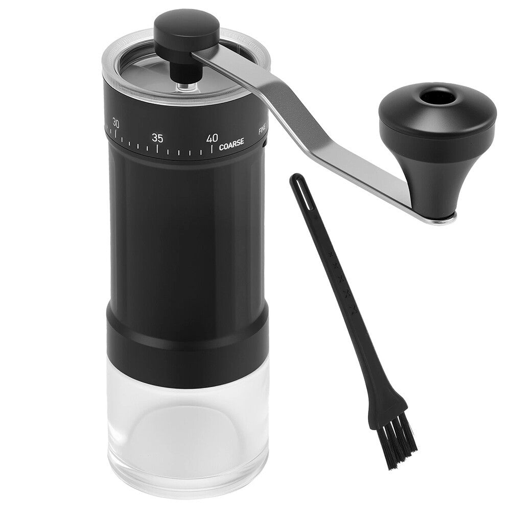 Manual Coffee Bean Grinder Hand Mill 40-Grade Adjustable Ceramic Burr Grinders