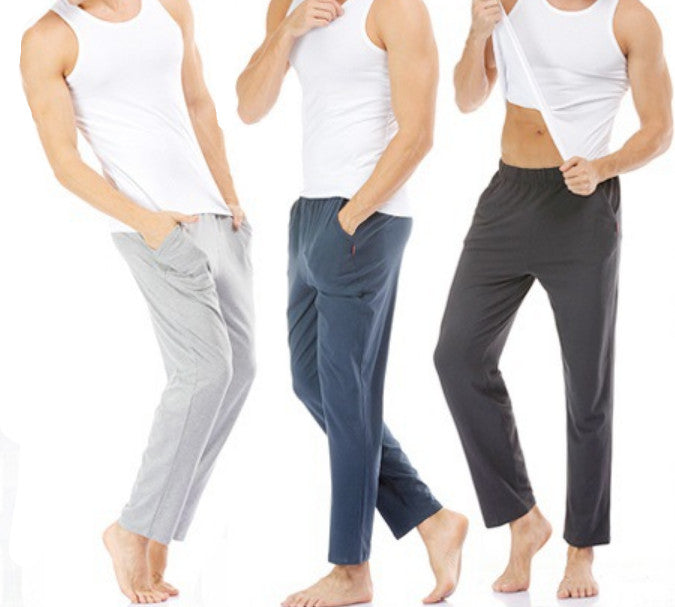 Men Lounge Trousers Pajama Pants Sport Jogger Casual Slacks Tracksuit Sweatpants