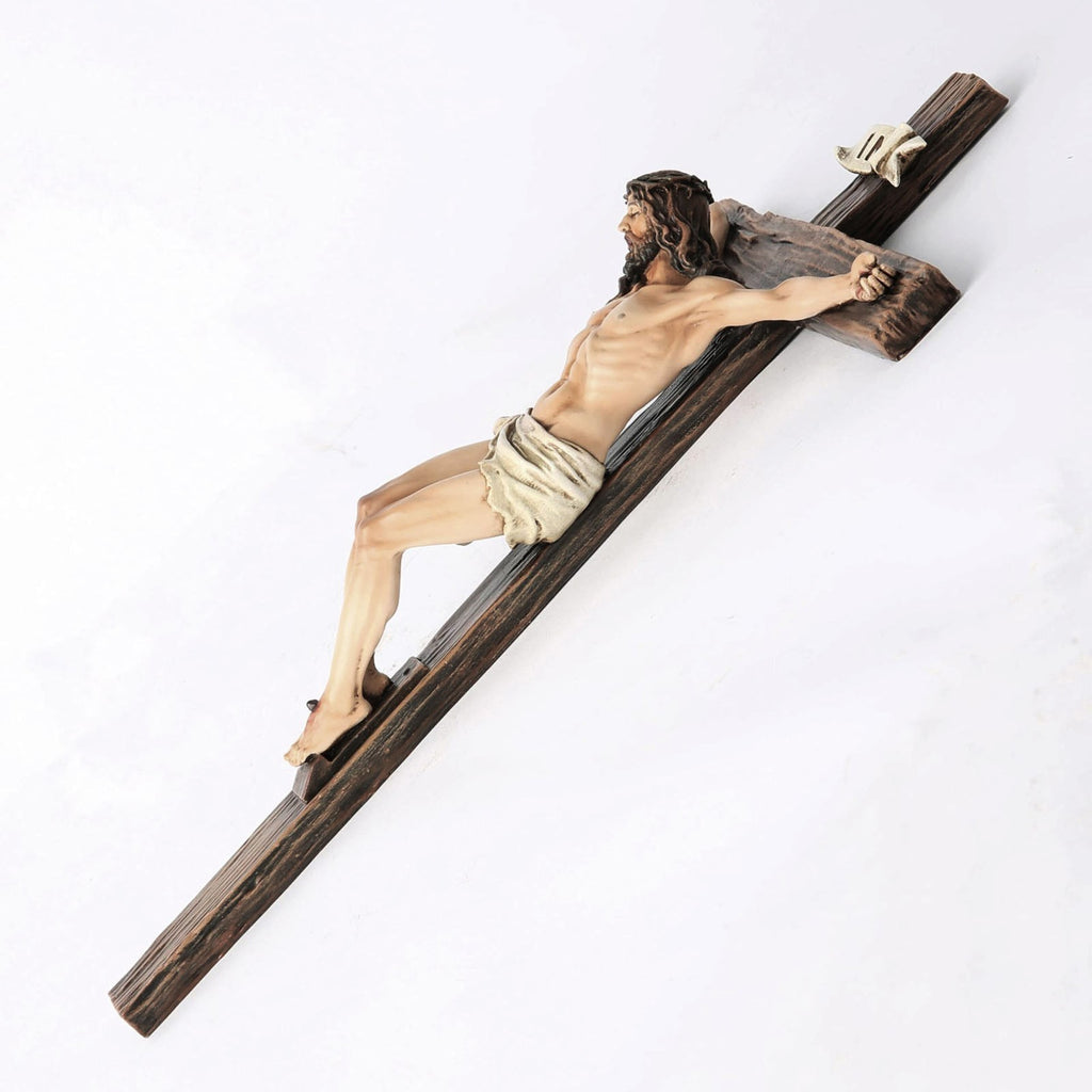 10"High Catholic Crucifix Wall Cross,Jesus Christ Inspirational Home Decor Gift