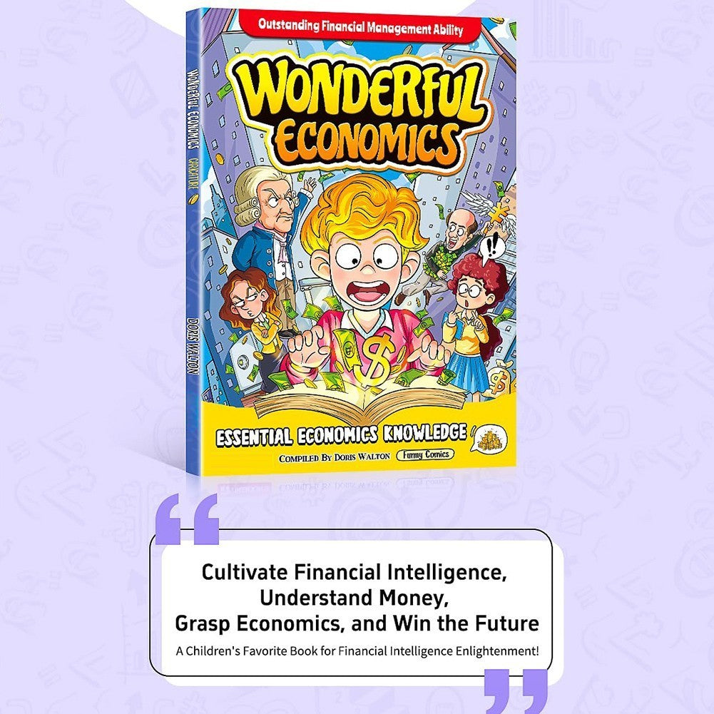 Wonderful Economics Book - Economics Knowledge & Financial Management for Kids