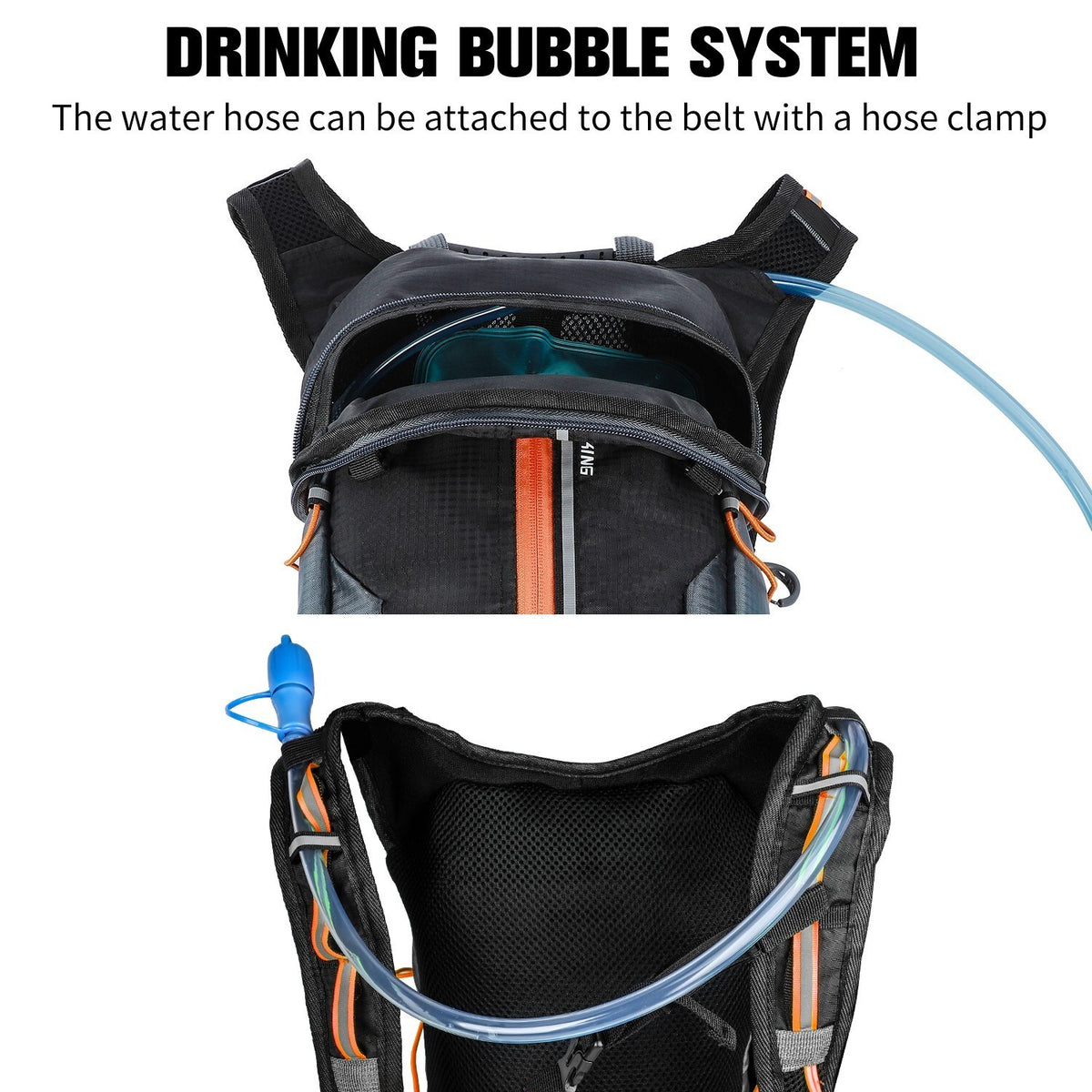 WEST BIKING Waterproof Folding Backpack Cycling Hiking Sports Bicycle Bag 10L