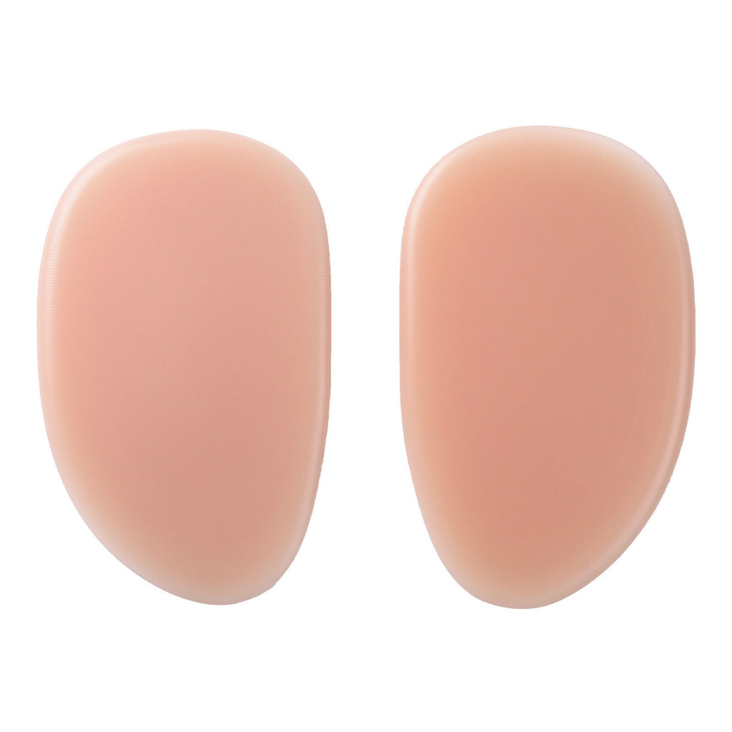 1 Pair Drop Shaped Silicone Butt Pads Buttocks Enhancer Booster Hip Bum Padding