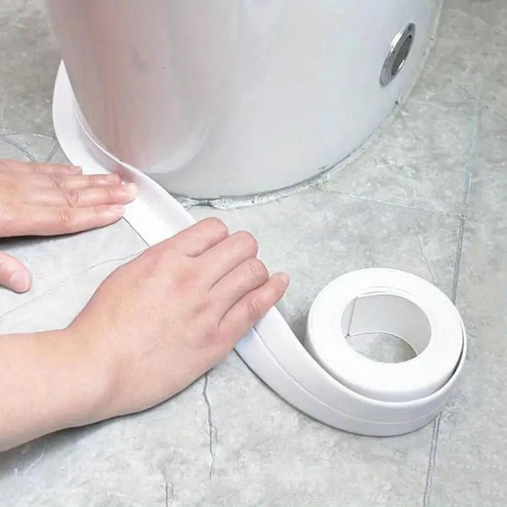 Bath Kitchen Caulk Tape Sealant Strip PVC Self Adhesive  Toilet-Wall