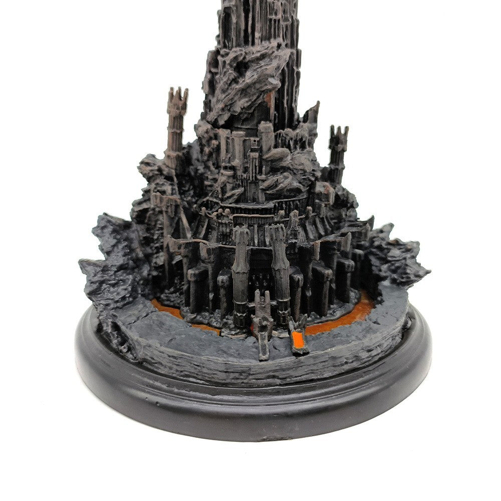 The Lord of the Rings Sauron Tower Eye of Barad-dur Movie Scene Statue Decor Toy