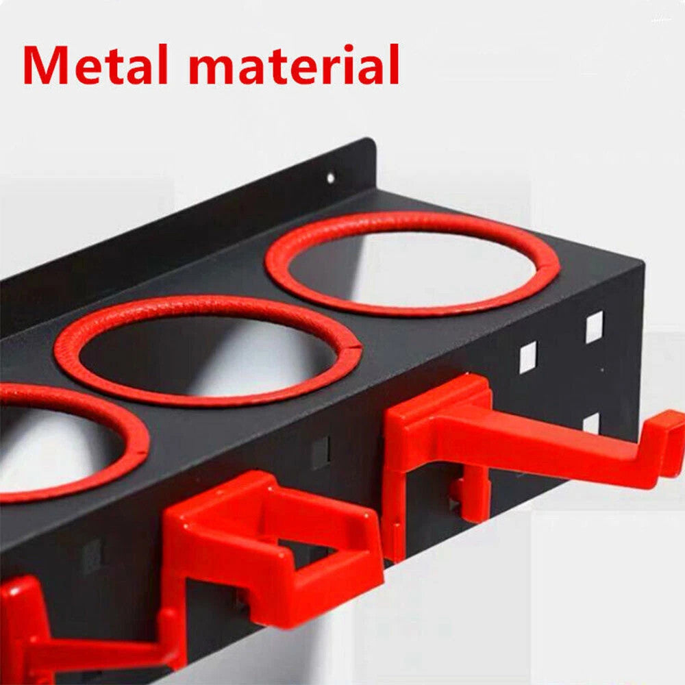 Spray Bottle Storage Rack Wall Mounted Pickup Can Holder Accessories For Garage