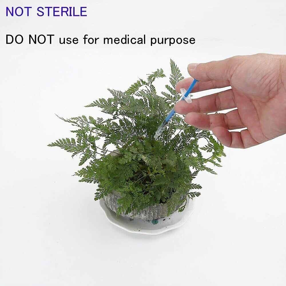 100X 1ml Syringe with Luer Slip Tip (No Needle), Pet Medicine Liquid