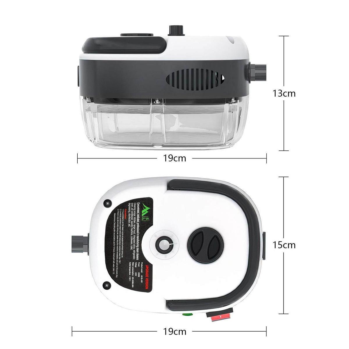 2500W Portable Handheld Steam Cleaner High Temperature Steam Cleaning-Machine UK