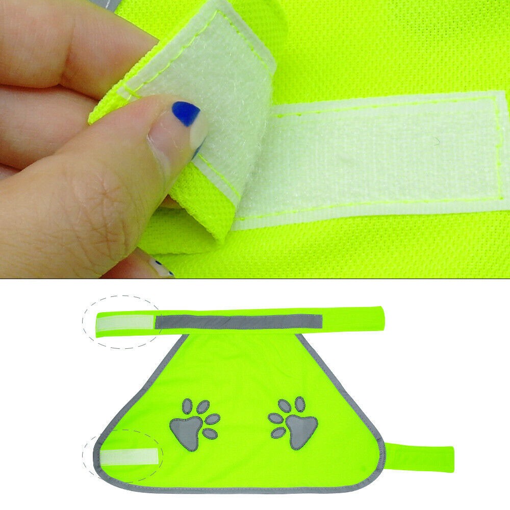 High Visibility Dog Jacket Pet Hi Vis Coat Pet Safety Vest Pet Reflective Vest