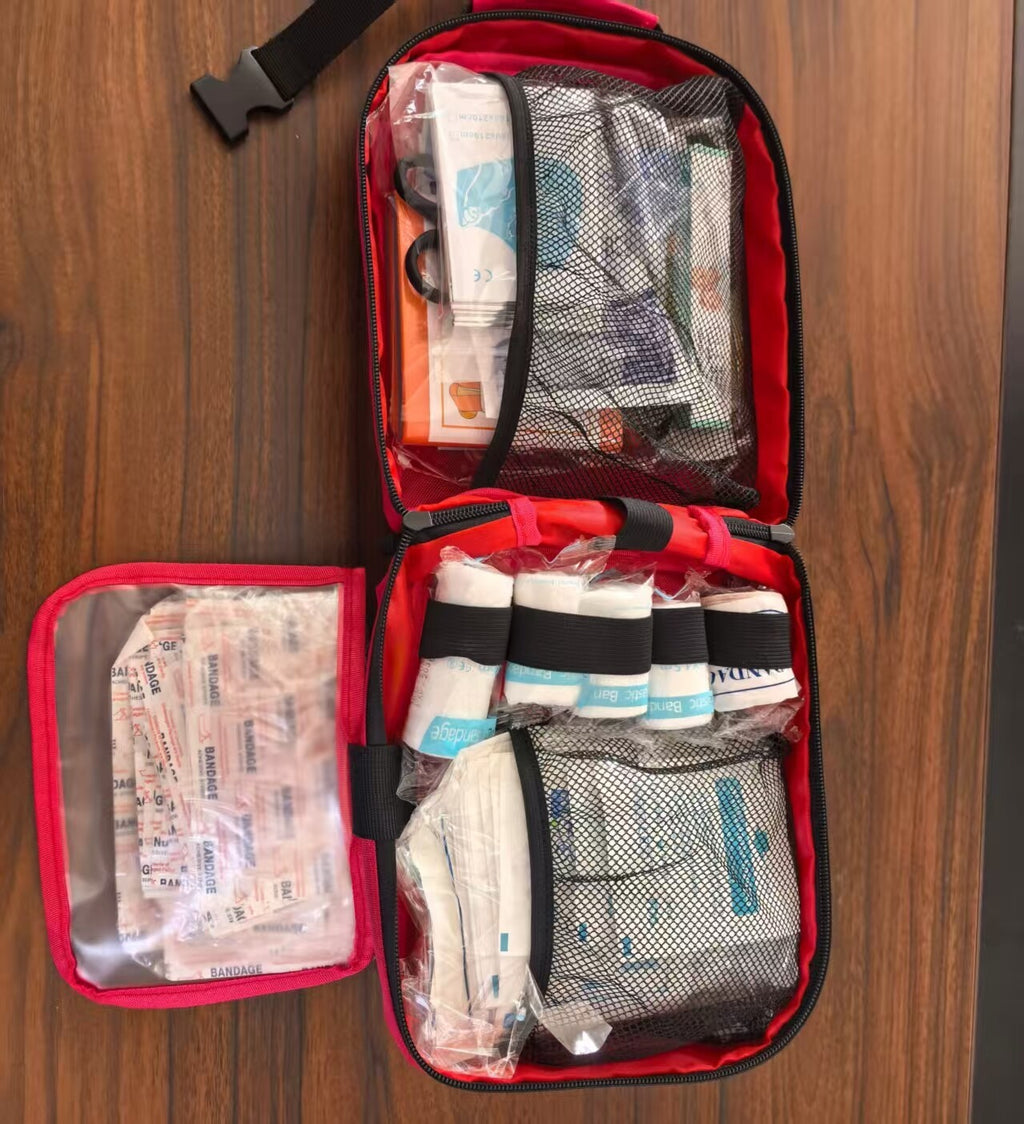 405Pcs 51 Kinds First Aid Kit Medical Emergency for Car Home Camping Travel