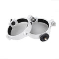 2PCS Full Metal 90mm Tube Ring Set Celestron 80DX/ 80EQ Astronomical Telescope
