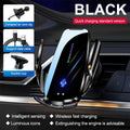 15W Fast Charging Phone Holder Automatic Clamping Mount Wireless Car Charger UK