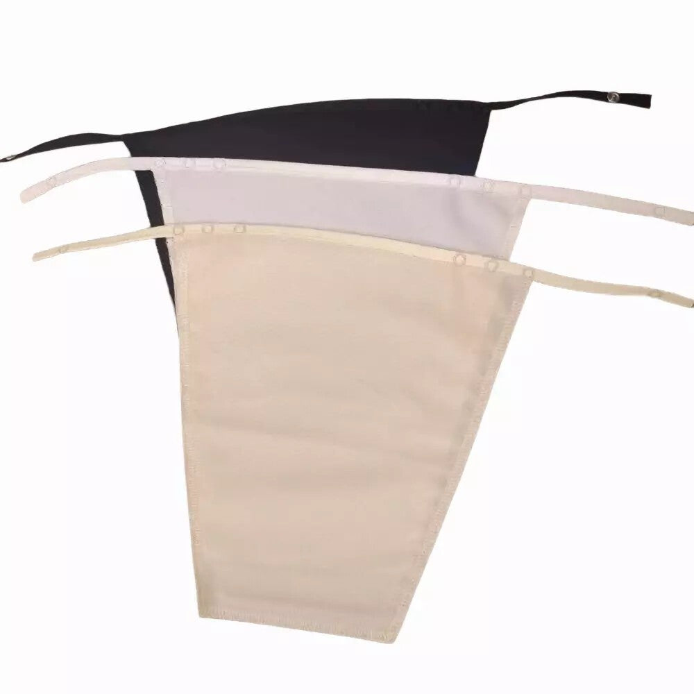 3 Pcs Clip-on Mock Camisole Bra Insert Overlay Modesty Panel Neutral Style Cami