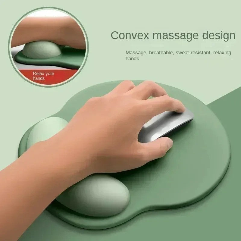 Ergonomic Wrist Rest Mouse Pad Comfortable Wrist Support Non Slip Mice Mat Soft
