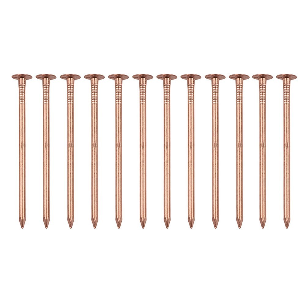 Copper Nails for Tree Stump Root For Killing 4 Inch Solid Copper Spikes