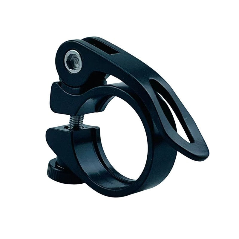Mountain Bike MTB Seat Post Clamp Bolt Quick Release Tool 31.8mm Black