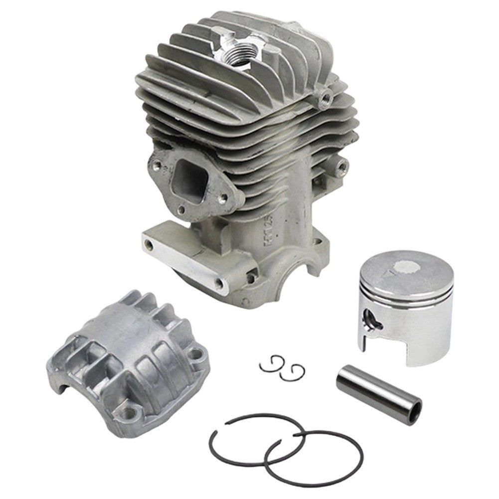 34mm Chrome Cylinder with For Piston and Pan for Chain Saw 25cc+ Engine Repair