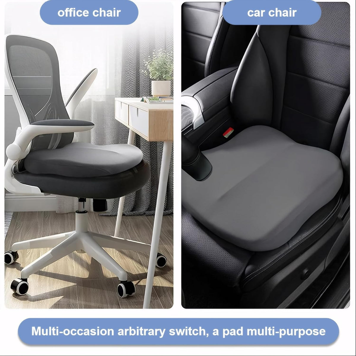 For Driving Soft Seat Cushion Adult Car Booster Seat Portable Car Seat Cushion