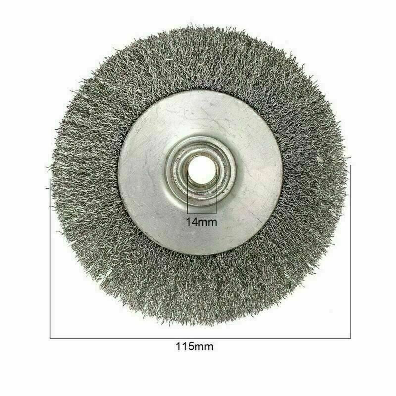 Stainless Steel Wire Brush For Angle Grinder Rotary Die Grinder Removal Wheel