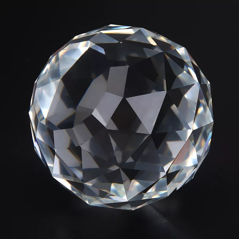 HOT NEW 60mm Maze Crystal Clear Cut Crystal Glass Ball Crystal Maze