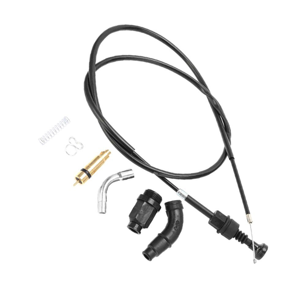 New Choke Cable Kit Manual Carburetor Motorcycle Plunger Universal