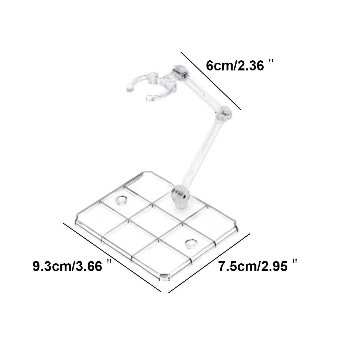 4x Toy Holder Action Figure Base Action Figure Display Stand Figure Bracket