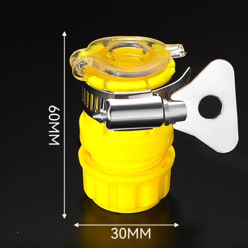 Plastic Water Faucet Adapter for 15 21mm Quick Connect for Car Washing