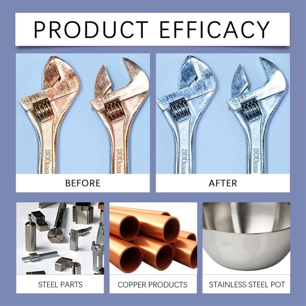 1-5X Highly Concentrated Rust Remover for Steel & Iron- Powerful Rust Remover