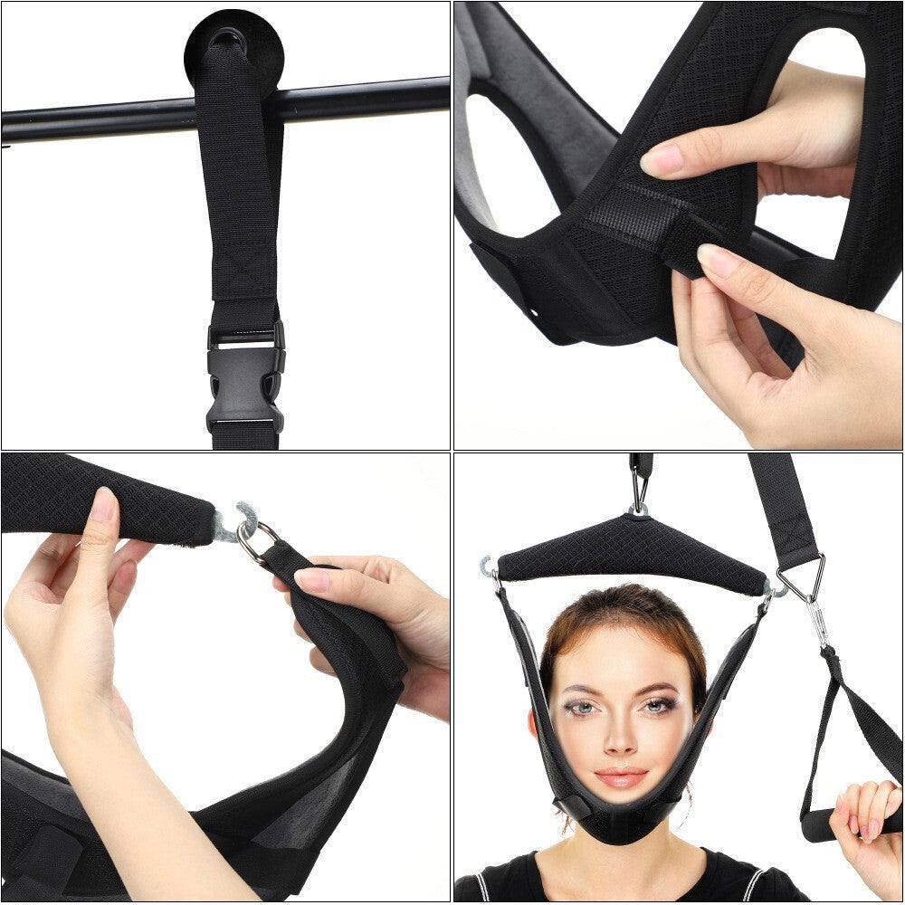 Neck Traction Hammock Cervical Massager Comfortable Neck Pain Relief Device