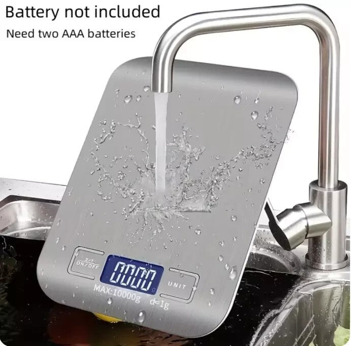Digital 10kg Kitchen Scales Electronic Food Weight Balance LCD Postal Scale