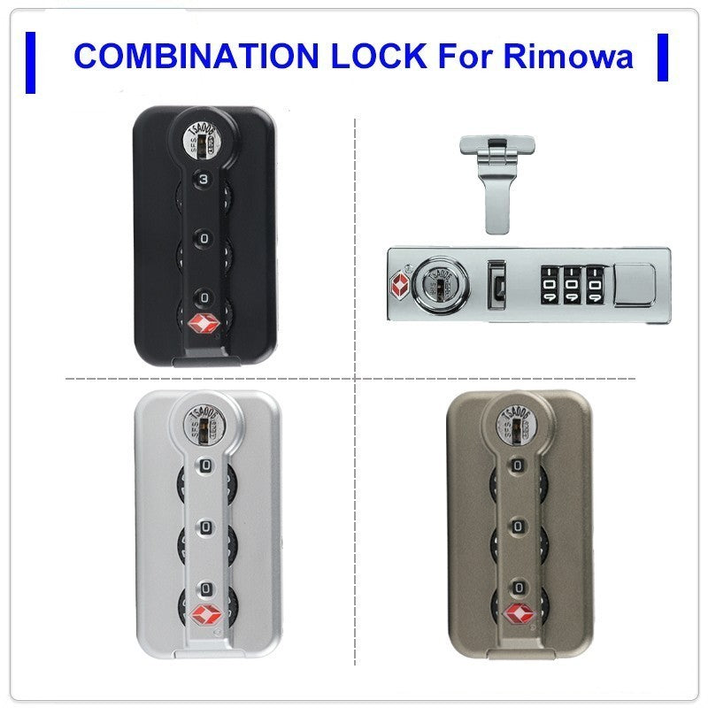 3 Digit Combination Travel Locksa TSA006 Luggage Suitcase Dial Lock For Rimowa