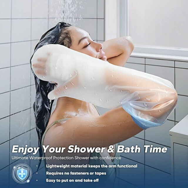 Waterproof Arm,Adult  Reusable Arm Cast, Bathing Bag Waterproof Cover UK