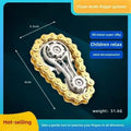 1X Fidget Roller Bike Chain Finger Toy Stress Anxiety Relief Chain Hand Roller